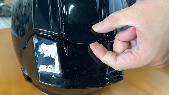 Amazon.com: Motorcycle Helmet Racing Air Spoiler Wing Diffuser for